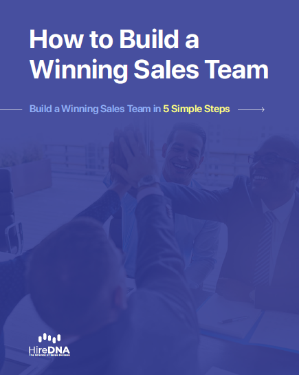How to build a wining sales team
